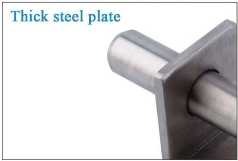 Door Lock,Gate Bolt Stainless,Slide Bolt,Heavy Duty Door Slide Latch with Padlock, Thickened 304 Stainless Steel Sliding Lock for Door, Brushed Finish Door Bolt in Saudi Arabia