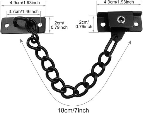 قفل سلسلة الباب قفل سلسلة الفولاذ المقاوم للصدأ مضاد للسرقة أمن الوطن الثقيلة الأمن in Kuwait