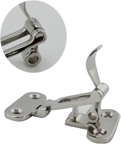 قفل بمزلاج مركبة بحرية سطح السفينة قفل غلق بمشبك الفولاذ المقاوم للصدأ قابل للقفل باستمرار المشبك مكافحة حشرجة قفل بمزلاج قارب يخت ملحق in Kuwait