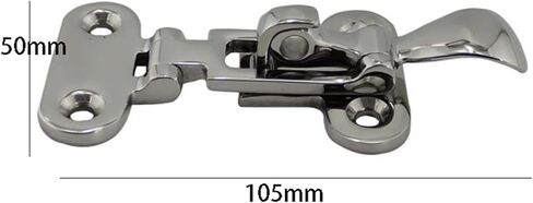قفل بمزلاج مركبة بحرية سطح السفينة قفل غلق بمشبك الفولاذ المقاوم للصدأ قابل للقفل باستمرار المشبك مكافحة حشرجة قفل بمزلاج قارب يخت ملحق in Kuwait