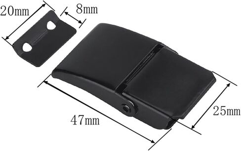 مزلاج قفل مخفي تبديل تحميل مزلاج الصيد المشبك للحالة، صندوق الأدوات، نظافة، صناديق مجلس الوزراء in Kuwait