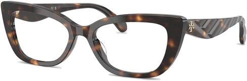 Tory Burch TY 2155U 1964 Dark Tortoise Plastic Cat-Eye Eyeglasses 52mm in Saudi Arabia