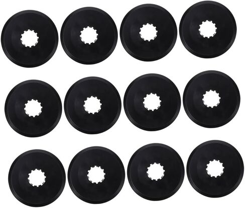 GALPADA 12Pcs Bicycle Sprocket Protectors Durable Rear Wheel Guards for Mountain Road Bikes Easy Installation High Functionality for Enhanced Performance and Component in Saudi Arabia
