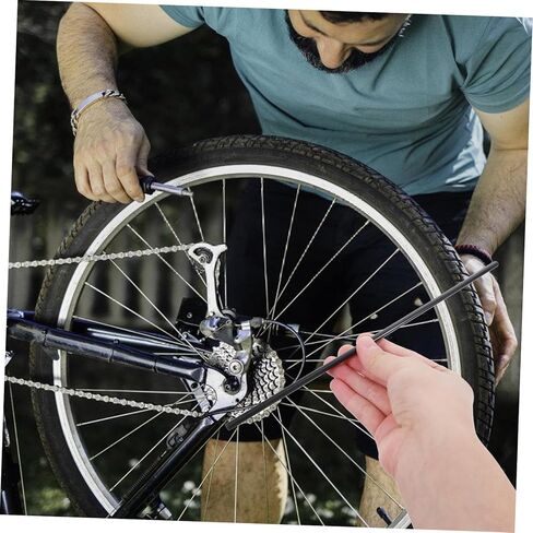 Toyvian 75pcs Dirt Bike Wheel Rim Wraps Protector Kit Stylish Black Covers Easy Installation Durable Material Fits Motorcycles and Bicycles in Saudi Arabia