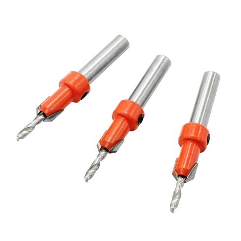 Adjustable Counterbore, Steel Alloy Drill Bit Set, Efficient Counterbore Drill with Hex Key, for Drilling Rig, Hand Drill, Charging Drill, Drill bit Reamer Set for Woodworking in Saudi Arabia