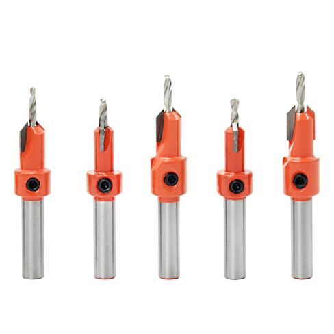 Adjustable Counterbore, Steel Alloy Drill Bit Set, Efficient Counterbore Drill with Hex Key, for Drilling Rig, Hand Drill, Charging Drill, Drill bit Reamer Set for Woodworking in Saudi Arabia
