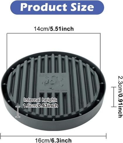 قطعتان من صواني الغطاس، بساط تجفيف الهواء لمكبس المرحاض، يلتقط القطرات ويجف بسرعة، بساط منظم لمكبس المرحاض، حامل مكبس المرحاض فقط in Kuwait