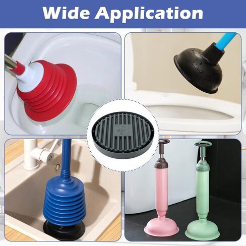 قطعتان من صواني الغطاس، بساط تجفيف الهواء لمكبس المرحاض، يلتقط القطرات ويجف بسرعة، بساط منظم لمكبس المرحاض، حامل مكبس المرحاض فقط in Kuwait