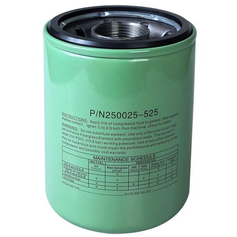 250025-525 Oil Filter Compatible with Air Compressor Filter System Repair Parts Replacement in Kuwait