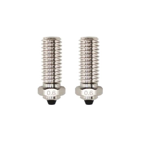 QIDI Q2 Bimetal Nozzle 0.4mm, Copper Alloy Body with Hardened Steel Tip, High-Temperature 370°C Nozzle Replacement for QIDI Q2 3D Printer, Superior for PLA, PETG, ABS, ASA, PC, PA-CF Filaments in Saudi Arabia