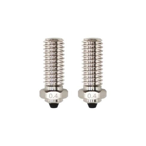 QIDI Q2 Bimetal Nozzle 0.4mm, Copper Alloy Body with Hardened Steel Tip, High-Temperature 370°C Nozzle Replacement for QIDI Q2 3D Printer, Superior for PLA, PETG, ABS, ASA, PC, PA-CF Filaments in Saudi Arabia