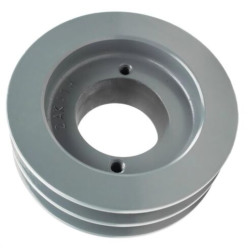 2AK41H/H-1 Compressor 4" Dual Groove Pulley - for Masterdrive Mechanical Power Transmission Part - Cast Iron Pulley Replacement/Belt A Section 4L Pulley w/ 1" Sheave Bushing - Cast Iron Solid Steel in Saudi Arabia