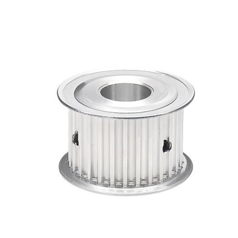 Timing Belt Drive Pulley 5M 34Teeth AF Double-Sided Flat Synchronous Wheel Groove Width 27mm(Bore 18/5 * 2.3) in Saudi Arabia