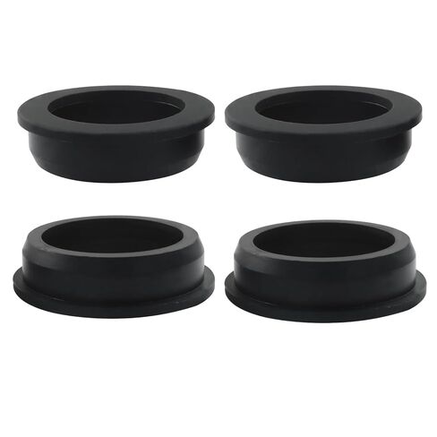 BokWin 2 Inch Drill Hole, 1-9/16 Inch ID T-Type Rubber Grommets - Waterproof Wire Grommets & Top Hat Grommets for Hydroponic & Irrigation Systems Tubing, Automotive Wiring Protection (4 Pack) in Saudi Arabia