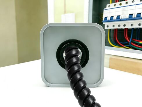 20 قطعة من البطانة العازلة للضربة القاضية، حلقات ثقب كابل نايلون 1 بوصة للأسلاك الكهربائية، واقي الأسلاك البلاستيكية السوداء والأنابيب (SB-30، 1-3/16 بوصة) in Kuwait