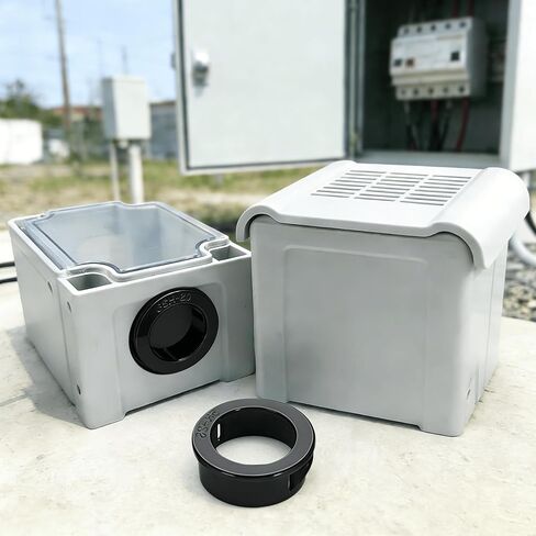 20 قطعة من البطانة العازلة للضربة القاضية، حلقات ثقب كابل نايلون 1 بوصة للأسلاك الكهربائية، واقي الأسلاك البلاستيكية السوداء والأنابيب (SB-30، 1-3/16 بوصة) in Kuwait