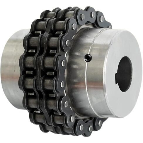 Sprocket Gear Chain Coupler KC5014 15/16/17/18/19/20/22/24/25.4/28/30/32/35mm Chain Coupling Roller Chain Coupling(15x28) in Saudi Arabia