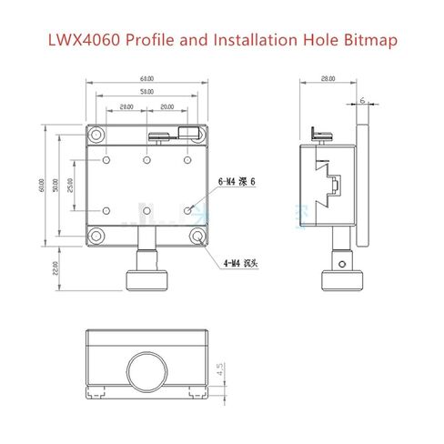LWX4060 Rack and Pinion Dovetail Manual Displacement Platform in Saudi Arabia