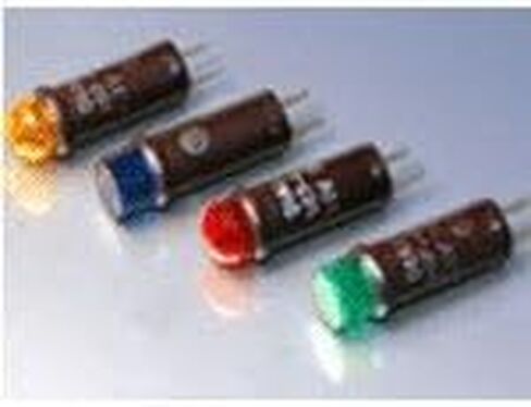 507-3918-1473-600F, Lamp - Cartridge Style - Cylindrical - Translucent - Yellow - 28V Volts (Nom) (5 Items) in Kuwait