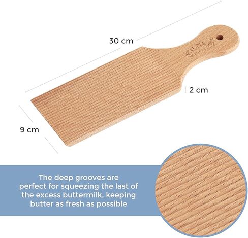 Kilner Beech Wood Butter Paddles | Set of 2 in Kuwait