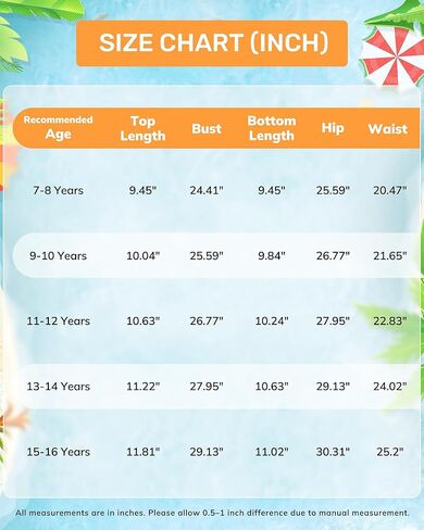 Girls Swimsuit 2 Piece Flounce Bikini Sets Halter Adjustable Straps Bathing Suit Floral Girls' Swimwear 7-16Y in Saudi Arabia