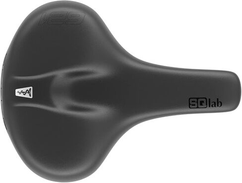 SQlab 621 M-D Active 2.1 CrMo Rail 240* سرج، أسود in Kuwait