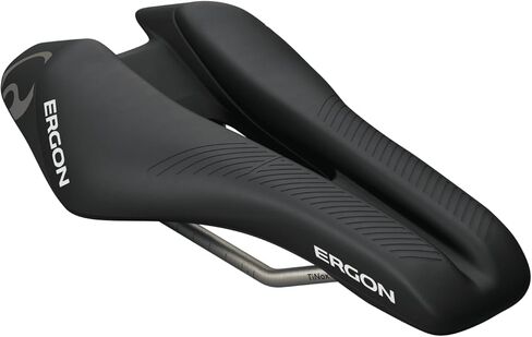 Ergon SR Tri Front Men’s Triathlon Saddle – Short-Nose Design for Forward Pelvic Tilt, Wide Front for Pressure Relief and Comfort in Saudi Arabia