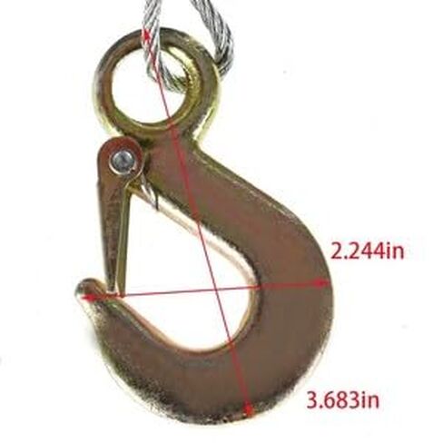 #US Hand Winch Crank Gear Winch, Heavy Duty, Up to 1200 lbs for Trailer, Boat or ATV in Saudi Arabia