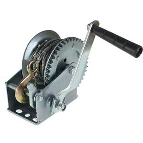 #US Hand Winch Crank Gear Winch, Heavy Duty, Up to 1200 lbs for Trailer, Boat or ATV in Saudi Arabia
