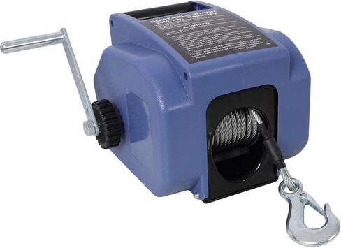 12V 2000lbs Trailer Winch with Wireless Remote Control - Marine & Boat Use in Saudi Arabia