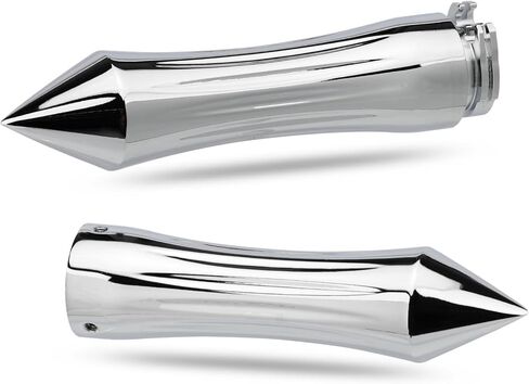 LKV Motorcycle Handlebar Grips 1 Inch 25mm Bar End Hand Grip with Throttle CNC Non-Slip Universal Compatible with Harley Davidson Cruisers Choppers Suzuki Kawasaki in Kuwait