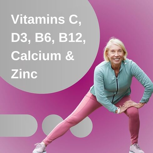 Silver Women 50 Plus, Multivitamin, Minerals, Vitamins & Supplements, Hair Skin and Nails Vitamins, Vitamin C, Antioxidants Supplement, 275Ct Tablets (275) + Shipping in Box with VSL Sticker in Saudi Arabia