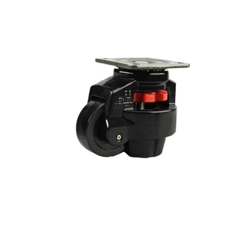 GD-40F/60F/80F، تحميل 500 كجم، عجلة تعديل أفقية، دعم مسطح، مناسبة لمعدات آلات البيع الكبيرة، العجلات الصناعية (GD-40F) in Kuwait
