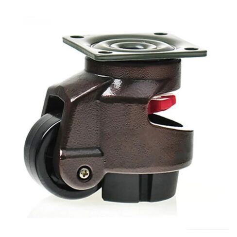 GD-40F/60F/80F, Load 500KG, Horizontal Adjustment Wheel, Flat Support, Suitable for Large Vending Machine Equipment, Industrial casters(GD-40F) in Saudi Arabia