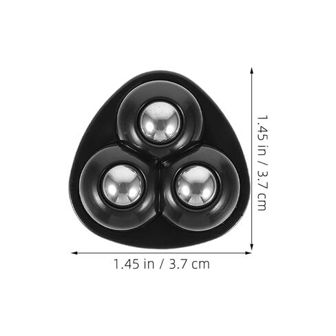 SOLUSTRE Self-Adhesive 3-Ball Mini Caster Wheels 360° Swivel Appliance Casters for Kitchen Equipment, Small Furniture Rollers, Black Steel Bearing Wheels 16pcs in Saudi Arabia