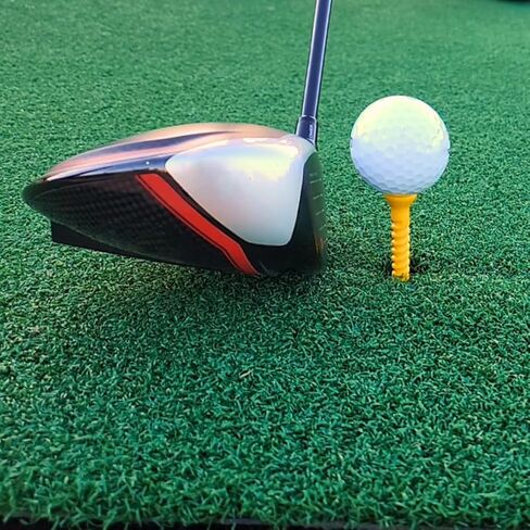 تي شيرتات جولف مرنة وقابلة للتعديل بارتفاع هامشي، لحصائر الجولف وأجهزة المحاكاة، ارتفاع ثابت، تي شيرت لنطاق القيادة، ملحقات التدريب الداخلي والخارجي، بلاستيك ومطاط (قاعدة واحدة و6 تي شيرتات) in Kuwait