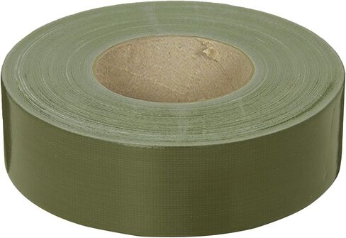 ARMYU Olive Drab Military Duct Tape AKA 100 Mile an Hour Tape, 9 mil Thick, 2" x 60 Yards US Made in Saudi Arabia