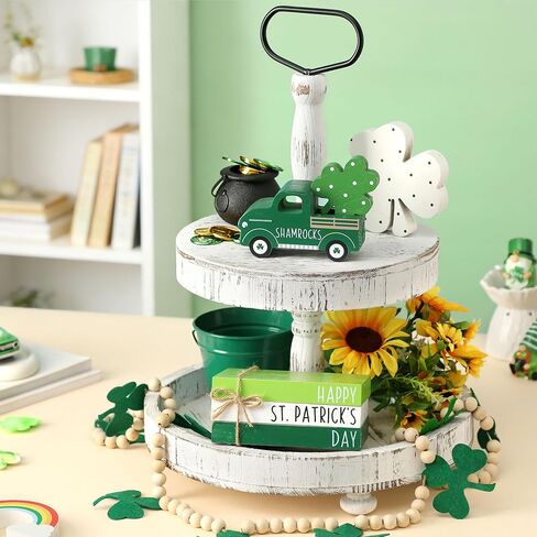 ديكور طاولة الخريف، ديكور صينية متدرجة الخريف، علامات سقوط خشبية لبيت المزرعة مع كومة كتب، ملحقات بار القهوة، ديكورات للمنزل، غرفة النوم، غرفة المعيشة، الرف وديكور الوشاح in Kuwait