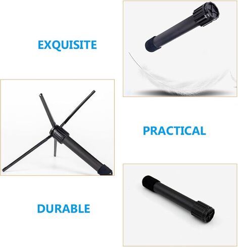 حامل فلوت وكلارينيت محمول قابل للطي، حامل آلات النفخ مع قاعدة ثابتة، رف عرض فلوت للمنزل، استوديو الموسيقى، والاستخدام الخارجي in Kuwait