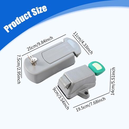 Industrial Refrigerator Door Lock, Easy Installation, Cold Storage Door Handle, Lock, Repair Parts in Kuwait