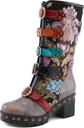 SPRING STEP L'Artiste Brazen Women's Mid Sheaft Boot - Boldsile Chic ، BOLD & SING ، BOOTS MONRAY BOOTS in Kuwait