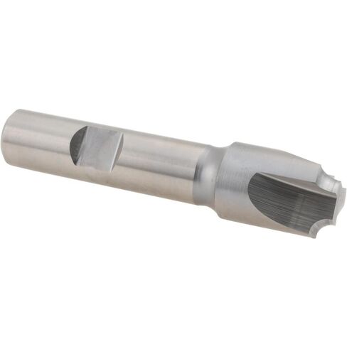 Hertel Cobalt Uncoated Corner Rounding End Mill, 5/8" Diameter, 1/8" Radius, 3 Flutes, 1/2" Shank Diameter, Single End in Saudi Arabia