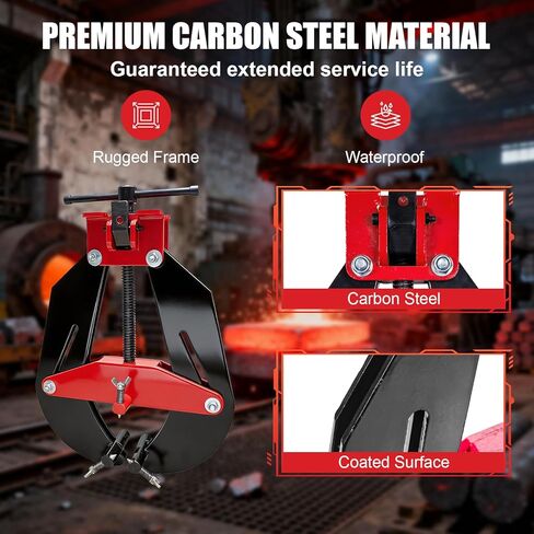 مشبك محاذاة الأنابيب شديد التحمل من 5 إلى 13 بوصة، مشبك لحام احترافي مع إصدار سريع in Kuwait