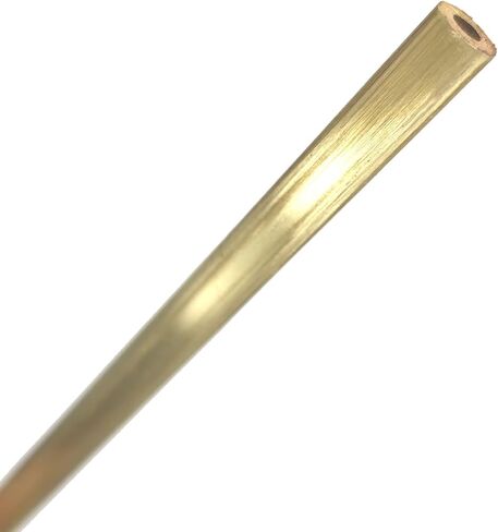 Brass Tube 1.5mm Wall Thickness 32mm OD 300mm 500mm Length for Precision Modeling and Crafting(OD 9 x ID 6mm 300mm) in Kuwait