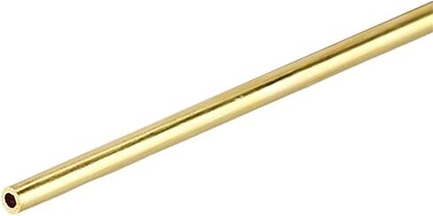Brass Tube 1mm Wall Thickness 300mm 500mm Length Straight Modeling Rod for Precision Cutting and Crafting(500mm OD 30 x ID 28mm) in Saudi Arabia