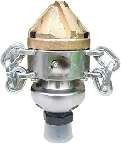 الفولاذ المقاوم للصدأ تنظيف المجاري فوهة 3/4 ''500L/دقيقة 105-300bar الجذر الماس سلسلة خط أنابيب تنظيف فوهة in Kuwait