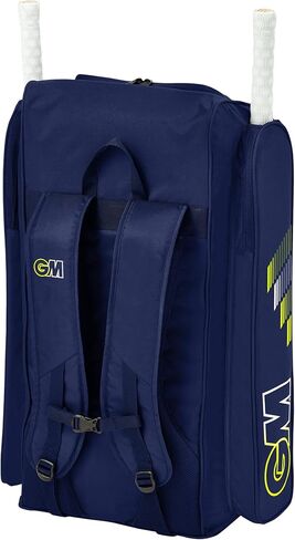 Gunn & Moore GM Cricket Duffle Duffel Bag | Tough 600 Denier Polyester | Small, Medium, Large or Extra Large | Blue, Blue & Red, Black & Blue or Black, Cyan & Fluro in Saudi Arabia