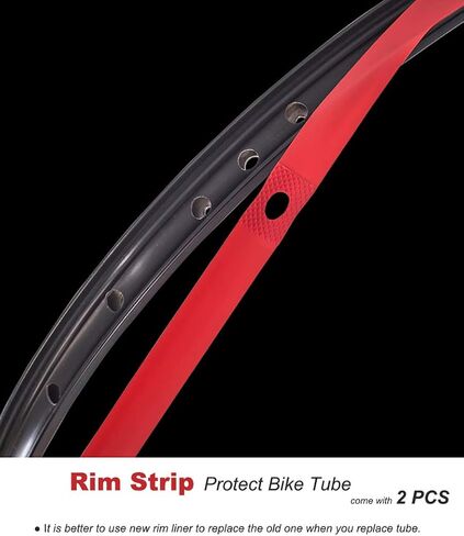 2 حزمة من الأنابيب الداخلية للدراجة 20 × 1.75/2.125 صمام شريدر 33 مم 20 بوصة بالإضافة إلى شريطين لإطارات الدراجة متوافق مع أنابيب الدراجات 20 × 1.75 20 × 1.9 20 × 1.95 20 × 2.0 20 × 2.125 in Kuwait