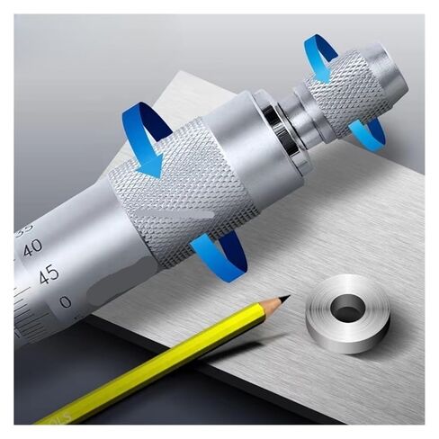 Three-Claw Inner Diameter Micrometer 1pcs Mechanical Inner Diameter Micrometer Internal Measuring Tool Device High Precision 0.01 mm Manual Operation in Saudi Arabia