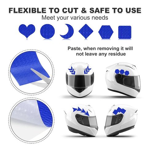 MECCANIXITY Reflective Tape, 2 Inch x 16 ft Self-Adhesive Trailer Reflector Tape Waterproof Warning Safety Sticker High Visibility Night Reflectors for Bikes Cars, Orange in Saudi Arabia